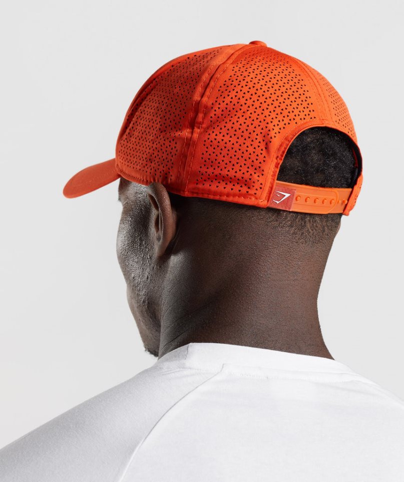 Gymshark Mesh Trucker Caps Orange | CA N0DA36